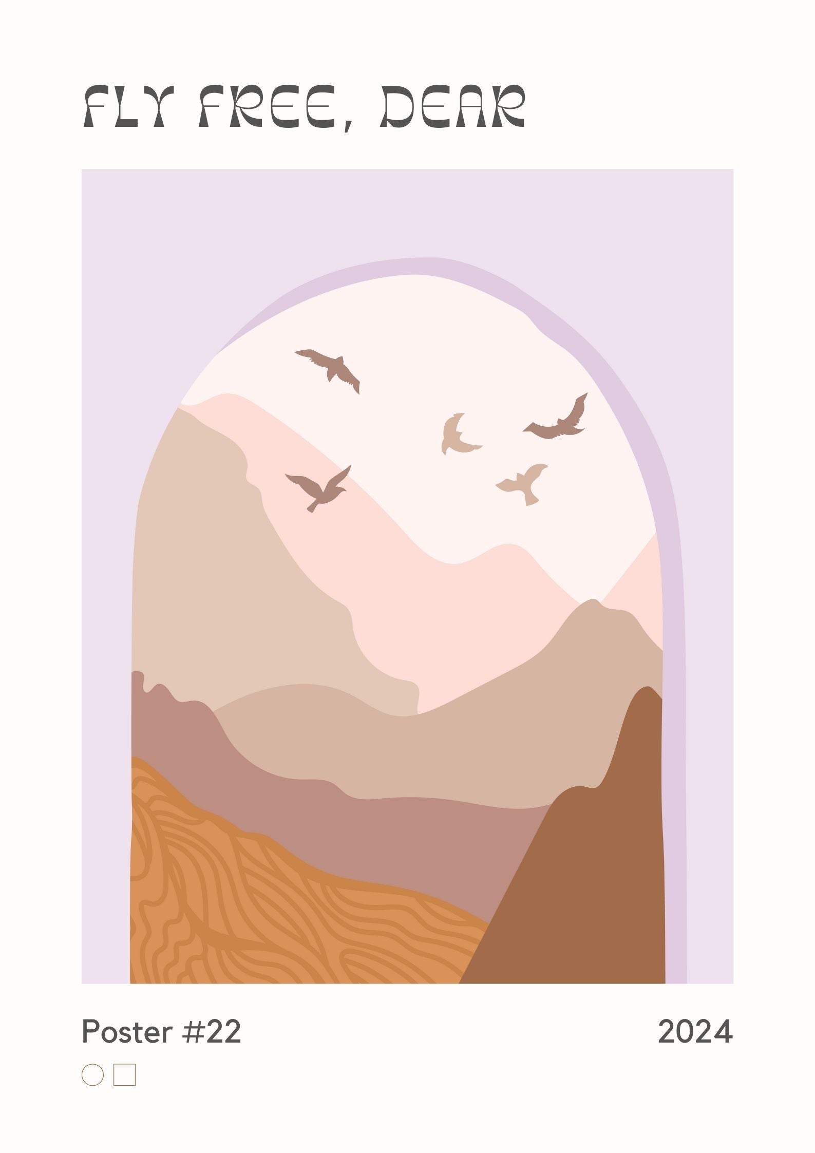 Fly Free Dear Print
