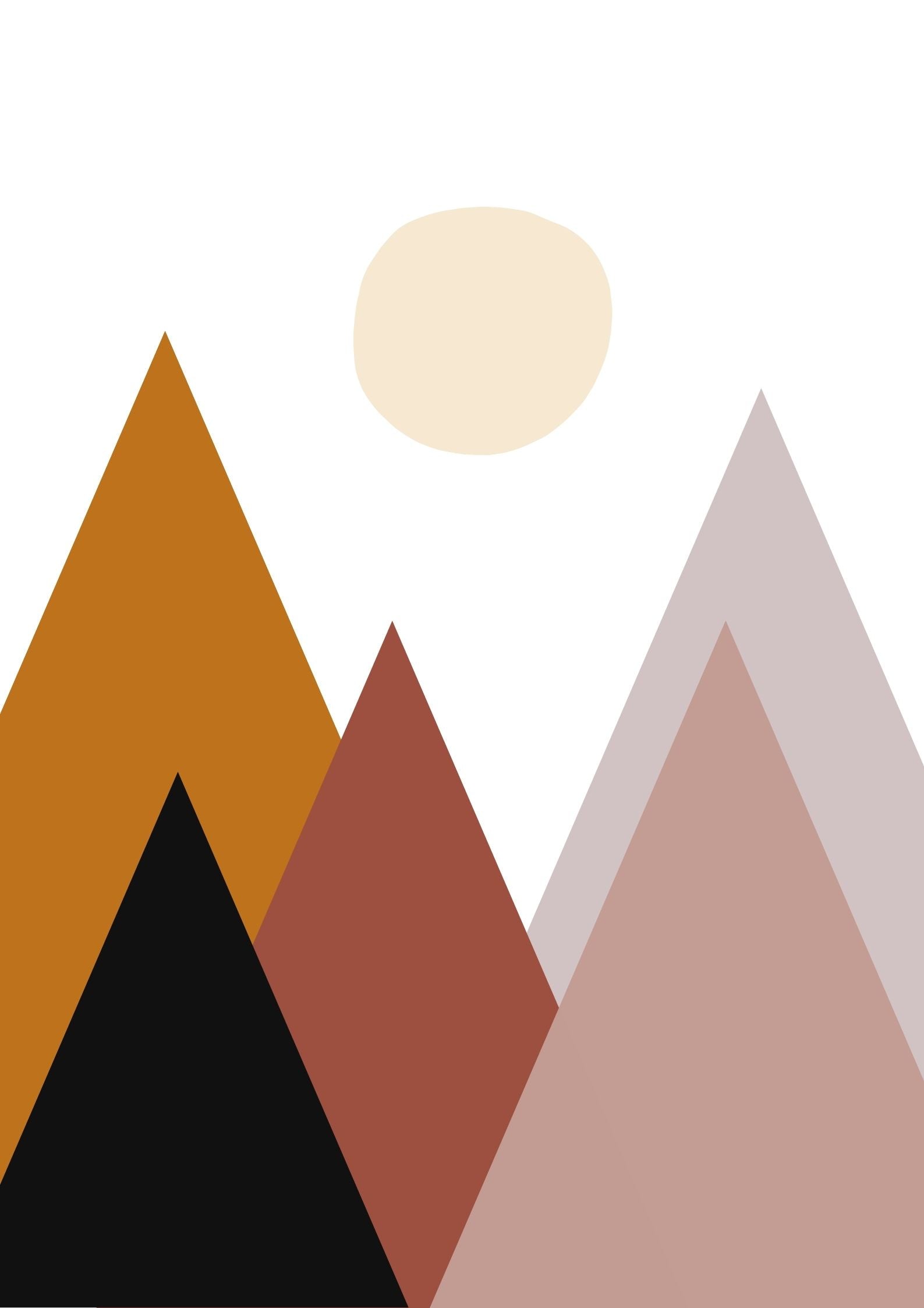 Soho Mountain Print